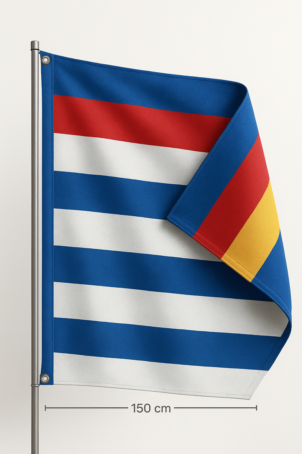 Drapeaux de façade lors d'un événement — une image professionnelle avec des feather flags