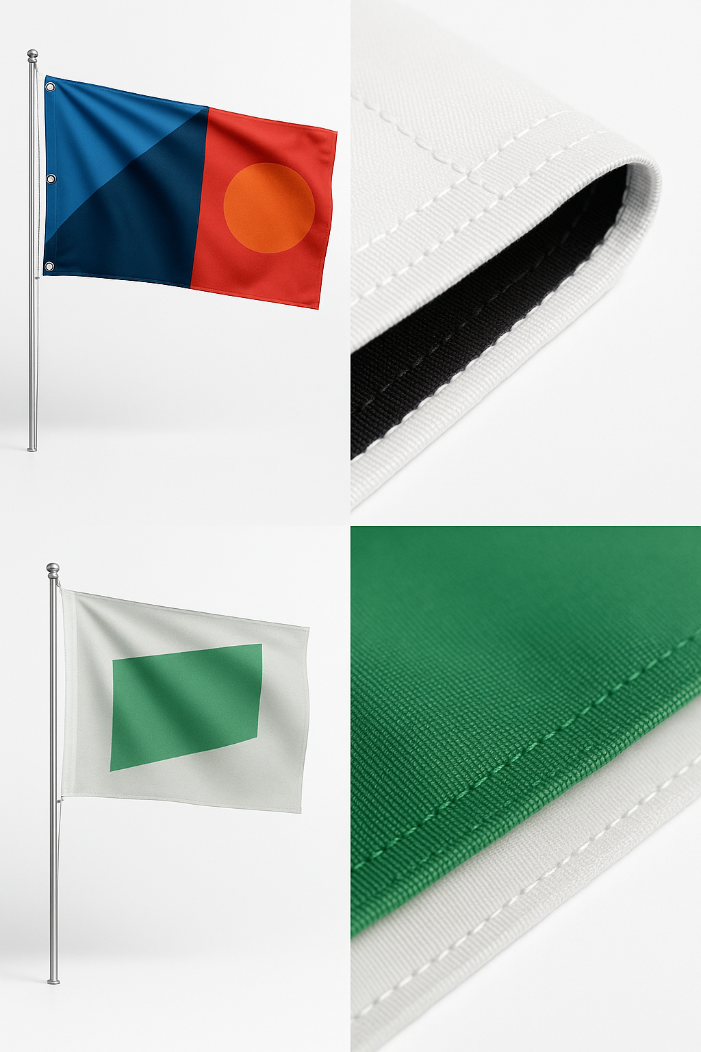 Commander un drapeau en 4 étapes — du design à la livraison